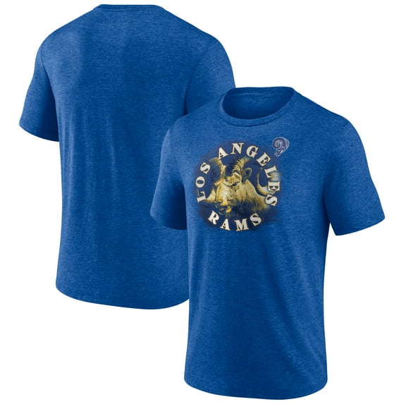 Men's Royal Los Angeles Rams Sporting Chance Tri-Blend T-Shirt