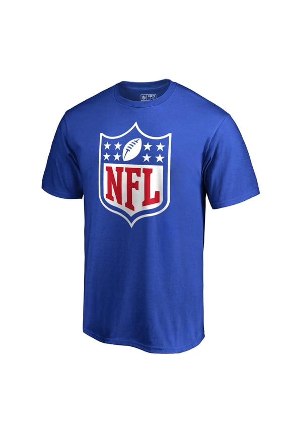 Men's Royal NFL Shield Primary Logo T-Shirt
