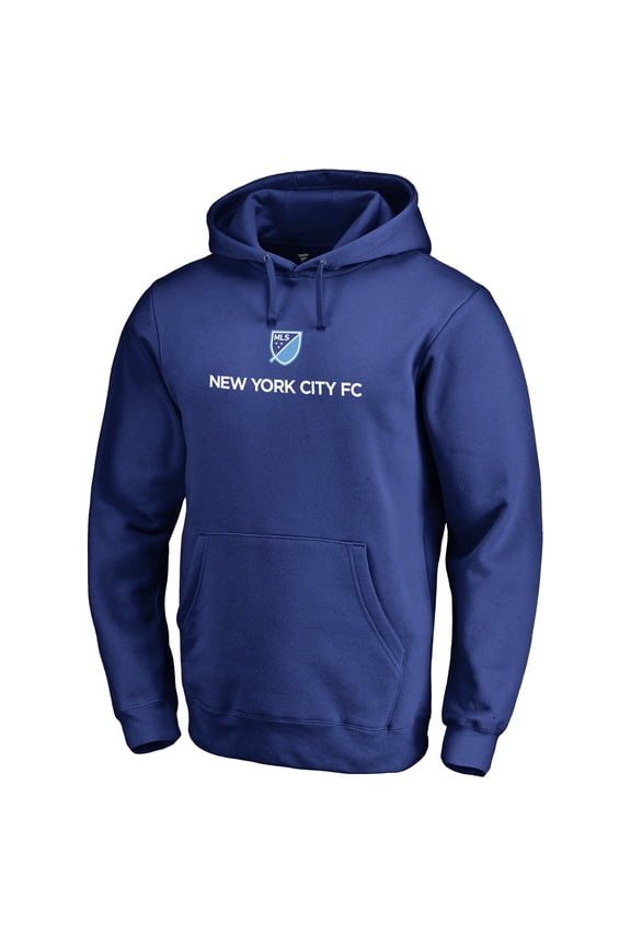 Men's Royal New York City FC Shielded Pullover Hoodie