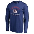 thumbnail image 1 of Men's Royal New York Giants Futbol Americano Long Sleeve T-Shirt, 1 of 3