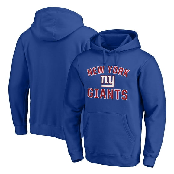 Men's Royal New York Giants Victory Arch Pullover Hoodie