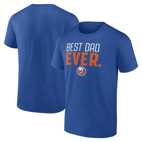 Men's Royal New York Islanders Best Dad Ever T-Shirt