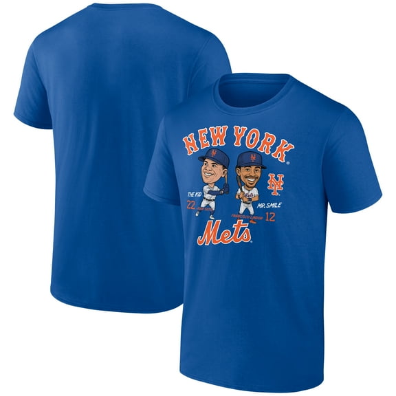 Men's Royal New York Mets Francisco Lindor & Juan Soto Duo T-Shirt