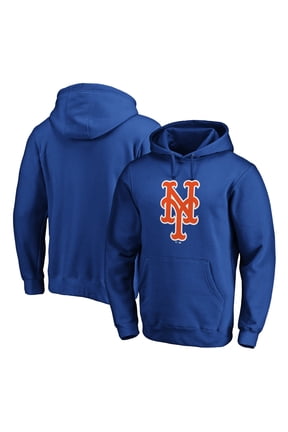 Men's Royal New York Mets Official Team Logo Pullover Hoodie
