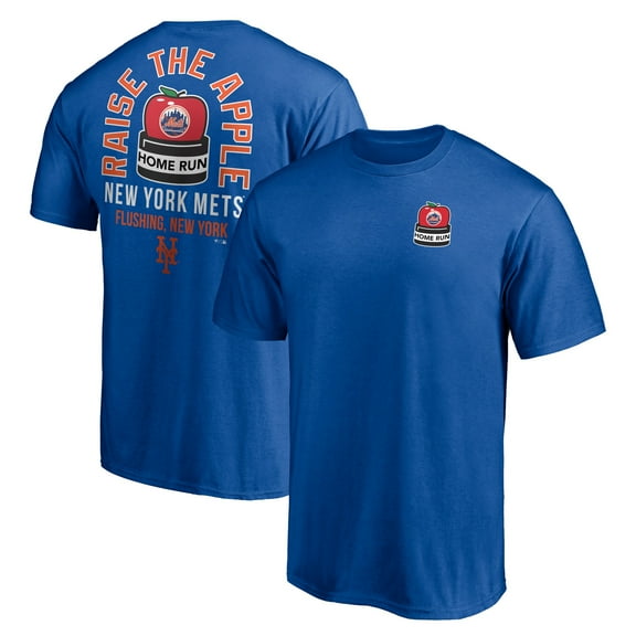 Men's Royal New York Mets Raise The Apple T-Shirt