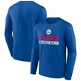 thumbnail image 1 of Men's Royal Philadelphia 76ers Let's Go Long Sleeve T-Shirt, 1 of 3