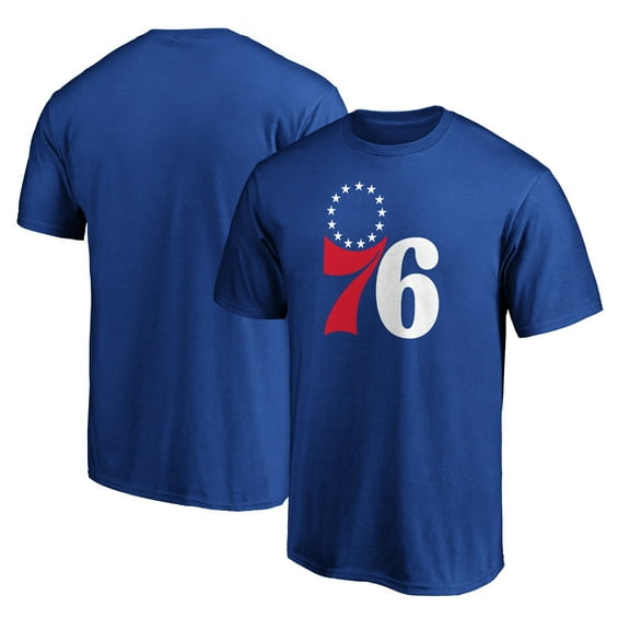 Men's Royal Philadelphia 76ers Logo T-Shirt
