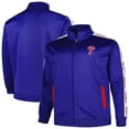 thumbnail image 1 of Men's Royal Philadelphia Phillies Big & Tall Tricot Track Full-Zip Jacket, 1 of 3