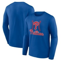 Men's Royal Philadelphia Phillies Fastball Long Sleeve T-Shirt