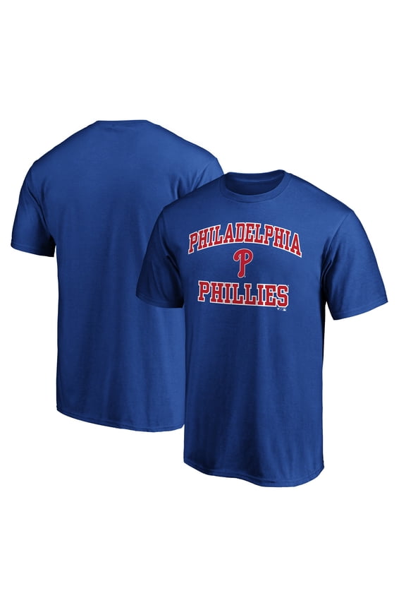 Men's Royal Philadelphia Phillies Heart & Soul T-Shirt