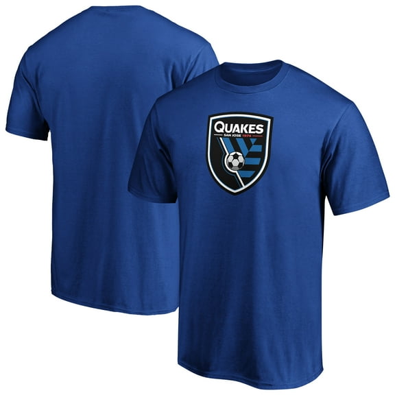 Men's Royal San Jose Earthquakes Official Logo T-Shirt