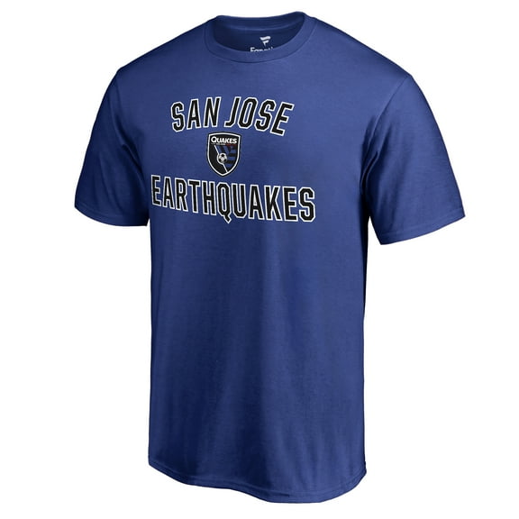 Men's Royal San Jose Earthquakes Victory Arch T-Shirt