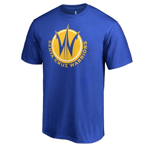 Men's Royal Santa Cruz Warriors Primary Logo T-Shirt