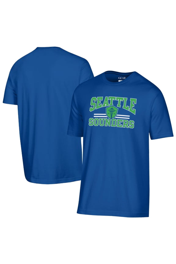 Men's Royal Seattle Sounders FC Big Soft T-Shirt