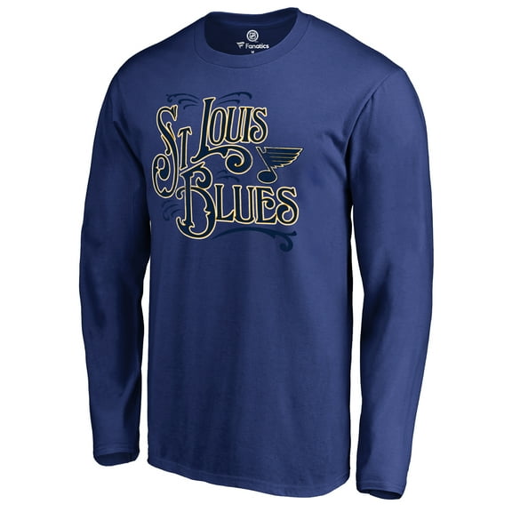 Men's Royal St. Louis Blues Hometown Collection Bandstand Long Sleeve T-Shirt