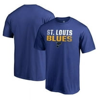 Men's Royal St. Louis Blues Iconic Collection Fade Out T-Shirt
