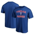 thumbnail image 1 of Men's Royal Texas Rangers Heart & Soul T-Shirt, 1 of 3