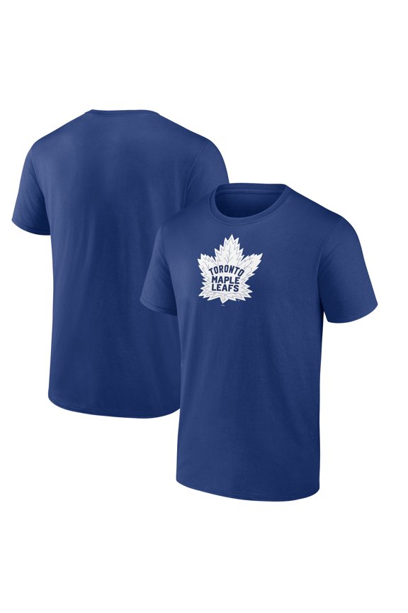Men's Royal Toronto Maple Leafs Primary Logo T-Shirt
