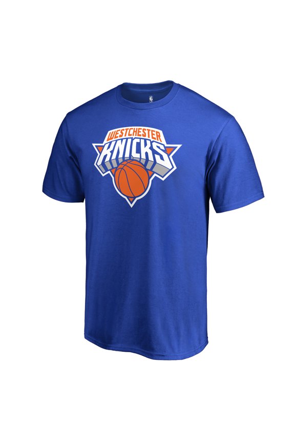 Men's Royal Westchester Knicks Primary Logo T-Shirt