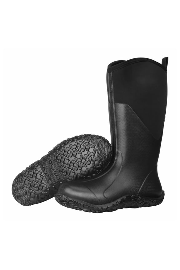 Men's Rubber Boots, Protective Footwear, Waterproof Anti Slip Hunting Boots, Gardening Insulated Mud Boots, Protective Footwear, Lightweight & Durable, for Manufacturing, Farming, Size 12 US