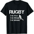 thumbnail image 1 of Men's Rugby T-Shirt, Black, Small, 1 of 5