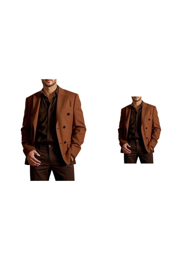 Men's Rugged Western Corduroy Trucker Jacket, Sherpa Lined Thickened Warm Autumn Winter Layered Coat