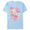 thumbnail image 1 of Men's Rugrats Candy Hearts  Graphic Tee Light Blue Large, 1 of 4