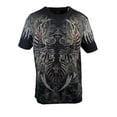 thumbnail image 1 of Men's Ruined Ancient Phoenix  Spirit Fashion  T-shirt Black 4XL, 1 of 2