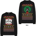 thumbnail image 1 of Men's Run DMC Holiday (Back Print) Sweatshirt Large Black, 1 of 3