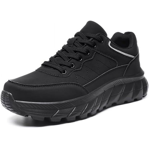 Men's Running Casual Athletic Walking Hiking Non Slip Work Shoes,Safety Shoes for Men Composite Toe Waterproof Lightweight