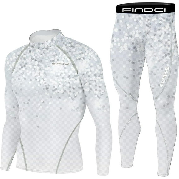 Men's Running Fitness Cooling Sportswear Camo Compression Long Sleeved Shirt + Pants Sets