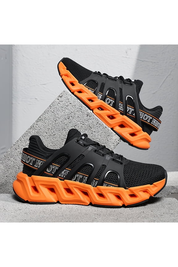 Men's Running Shoes, Casual Sneakers, Outdoor Trail Running Shoes, Anti-Slip Wear-Resistant Mesh Breathable Lightweight Hiking Shoes, Indoor/Outdoor Road Running Shoes, Fashion Sneakers