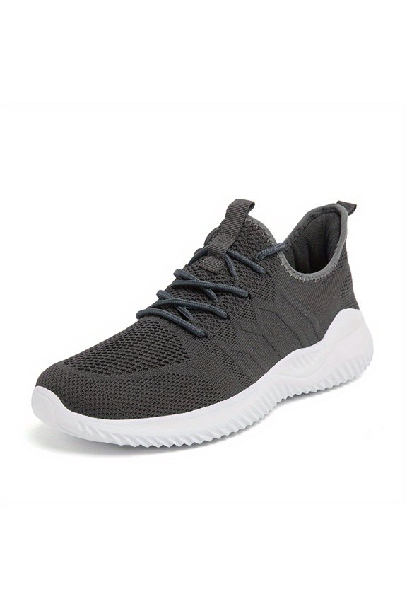 Men's Running Shoes Lightweight Sneakers - Athletic Shoes - Breathable Lace-ups - Running Basketball Workout Gym