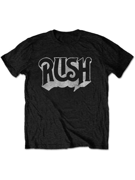 Men's Rush Logo Slim Fit T-shirt X-Large Black