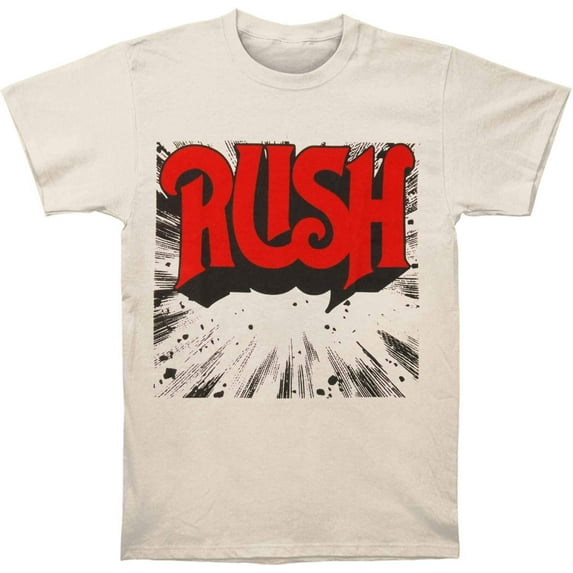 Men's Rush Starburst Logo T-shirt XX-Large Beige
