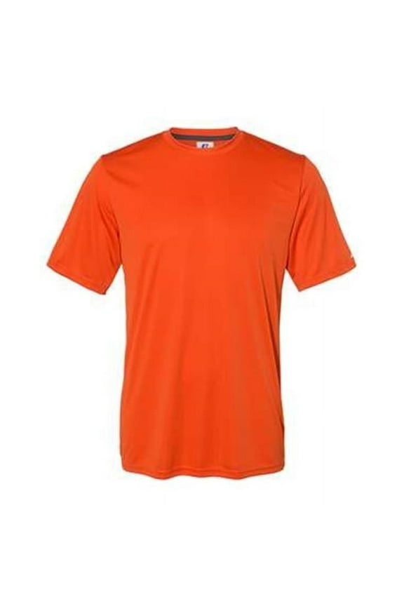 Men's Russell 629X2M1 Dri-Power Core Performance Tee (Burnt Orange 3XL)