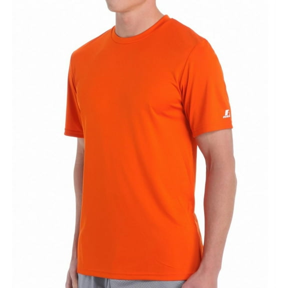 Men's Russell 629X2M1 Dri-Power Core Performance Tee (Burnt Orange S)