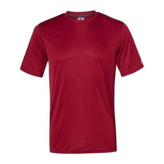 Men's Russell 629X2M1 Dri-Power Core Performance Tee (Cardinal 4XL)