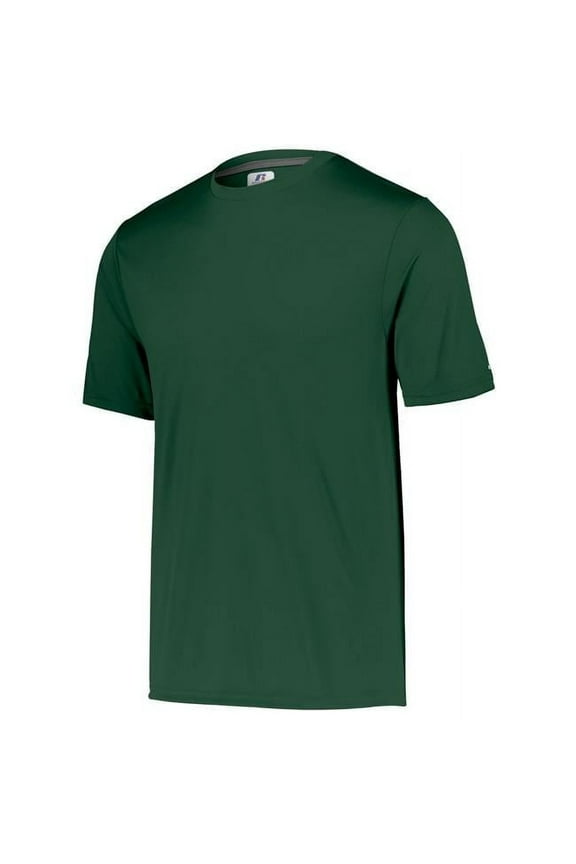 Men's Russell 629X2M1 Dri-Power Core Performance Tee (Dark Green XL)