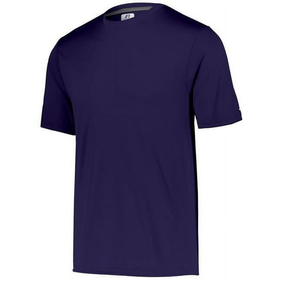 Men's Russell 629X2M1 Dri-Power Core Performance Tee (Purple 2XL)