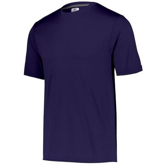 Men's Russell 629X2M1 Dri-Power Core Performance Tee (Purple 2XL)