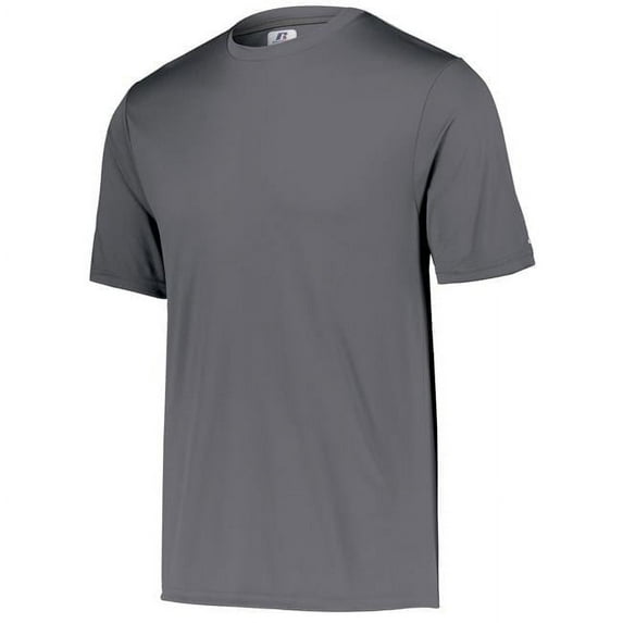 Men's Russell 629X2M1 Dri-Power Core Performance Tee (Steel S)