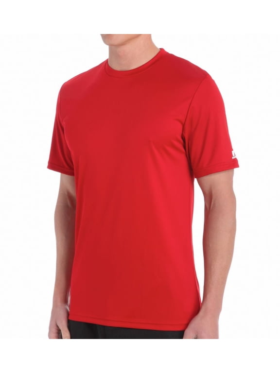 Men's Russell 629X2M1 Dri-Power Core Performance Tee (True Red S)