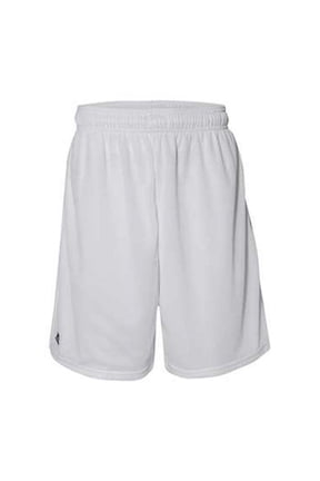Men's Russell 651AFM0 Mesh Pocket Performance Short (White 3XL)