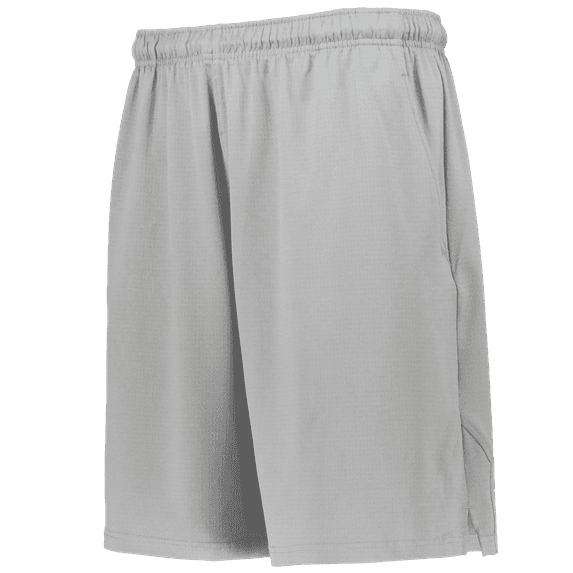 Men's Russell 660PMMK Dri Power Coaches Short (Gridiron Silver 3XL)