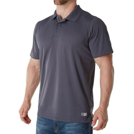 Men's Russell 7EPTUM0 Essential Performance Polo (Stealth M)