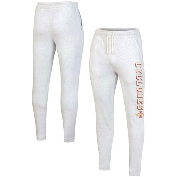 Men's Russell Ash Iowa State Cyclones Logo Pants
