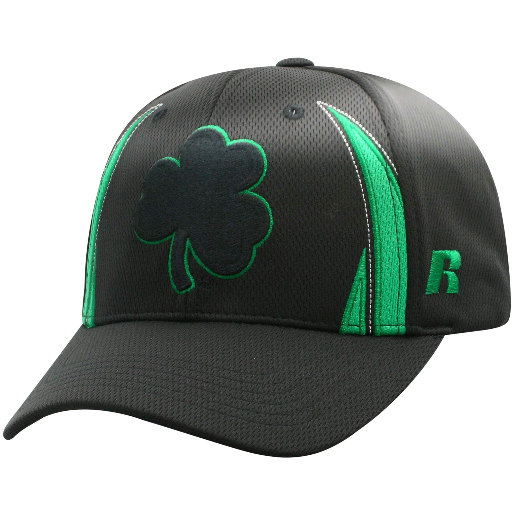 Men s Russell Black Notre Dame Fighting Irish React Adjustable