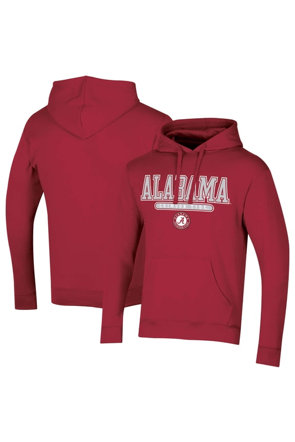 Men's Russell Crimson Alabama Crimson Tide Team Pullover Hoodie