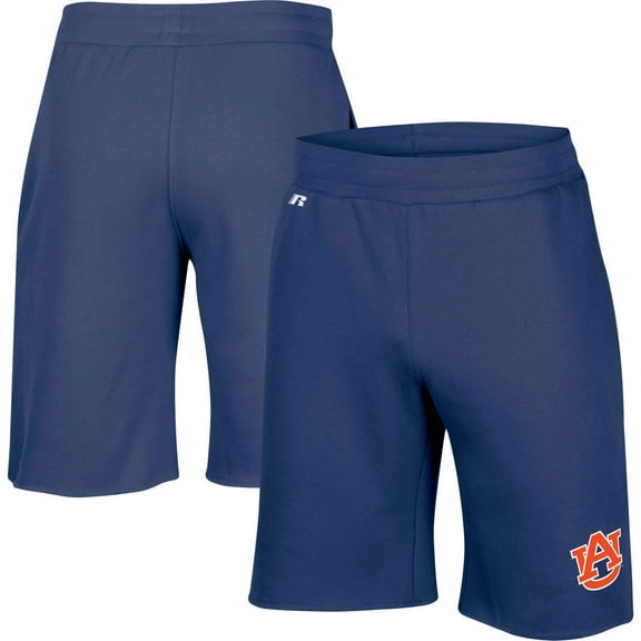 Men's Russell Navy Auburn Tigers Pull-On Pocket Shorts